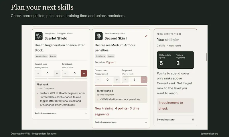 Dawnwalker Wiki screenshot 3