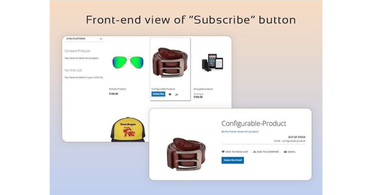 Magento 2 خارج الإخطار الأسهم media 1