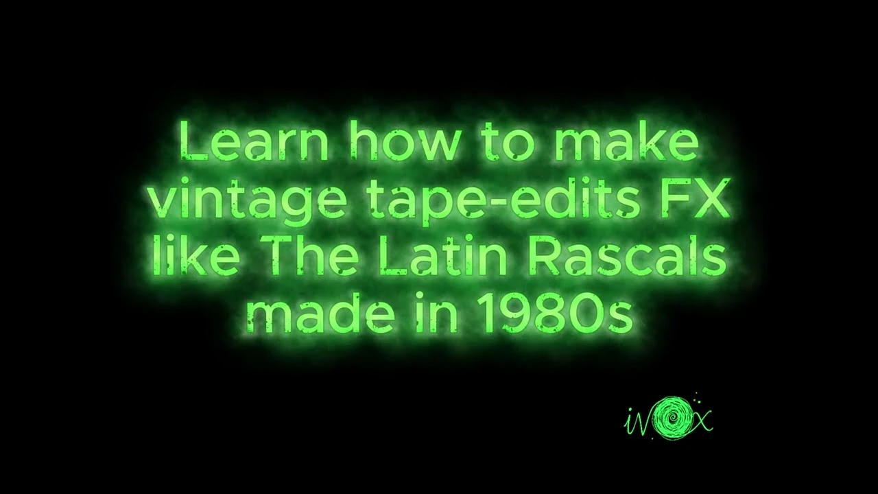 startuptile iVox-The first app dedicated to 1980s tape-edit effects.