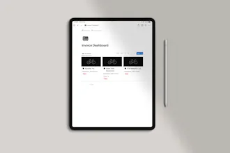Invoice Template : Notion gallery image
