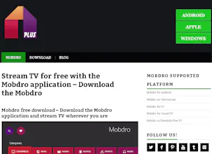 Mobdro - Free online TV application gallery image