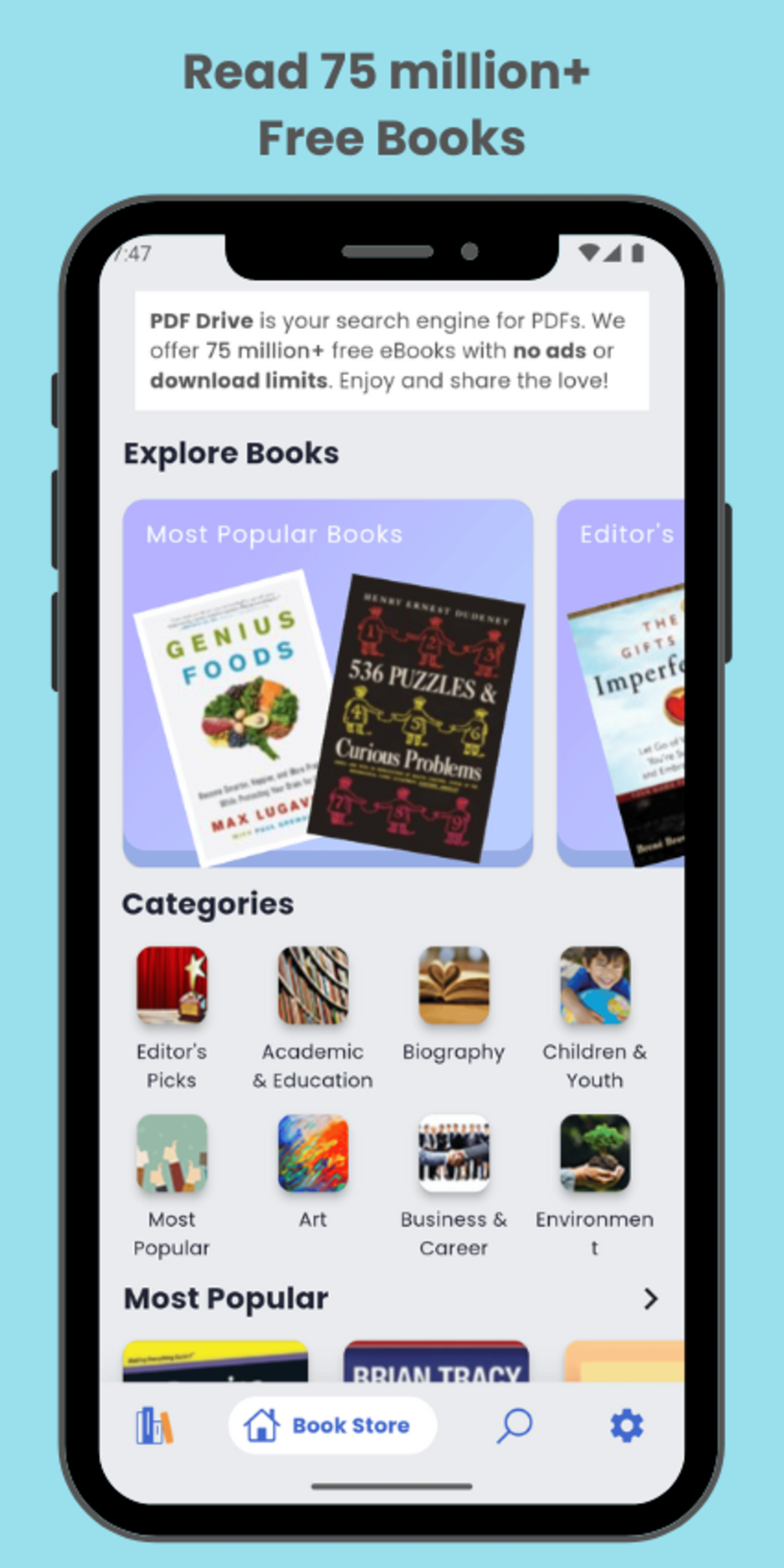 Média Pdfdrive: lecteur de livres pdf epub 1