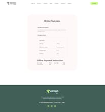 Donation nonprofit website template gallery image