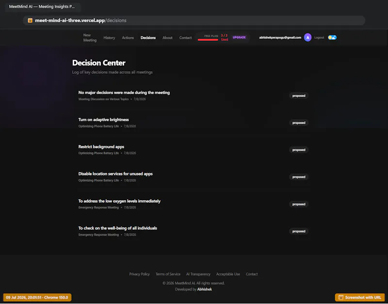 MeetMind AI screenshot 5