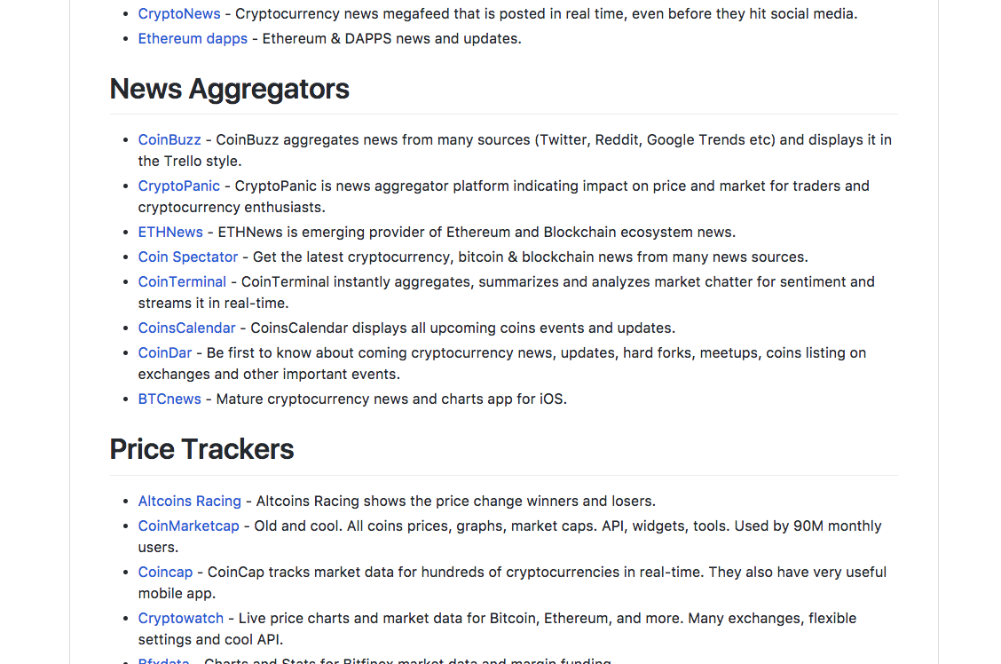 CryptoList Image