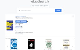 eLibSearch media 1