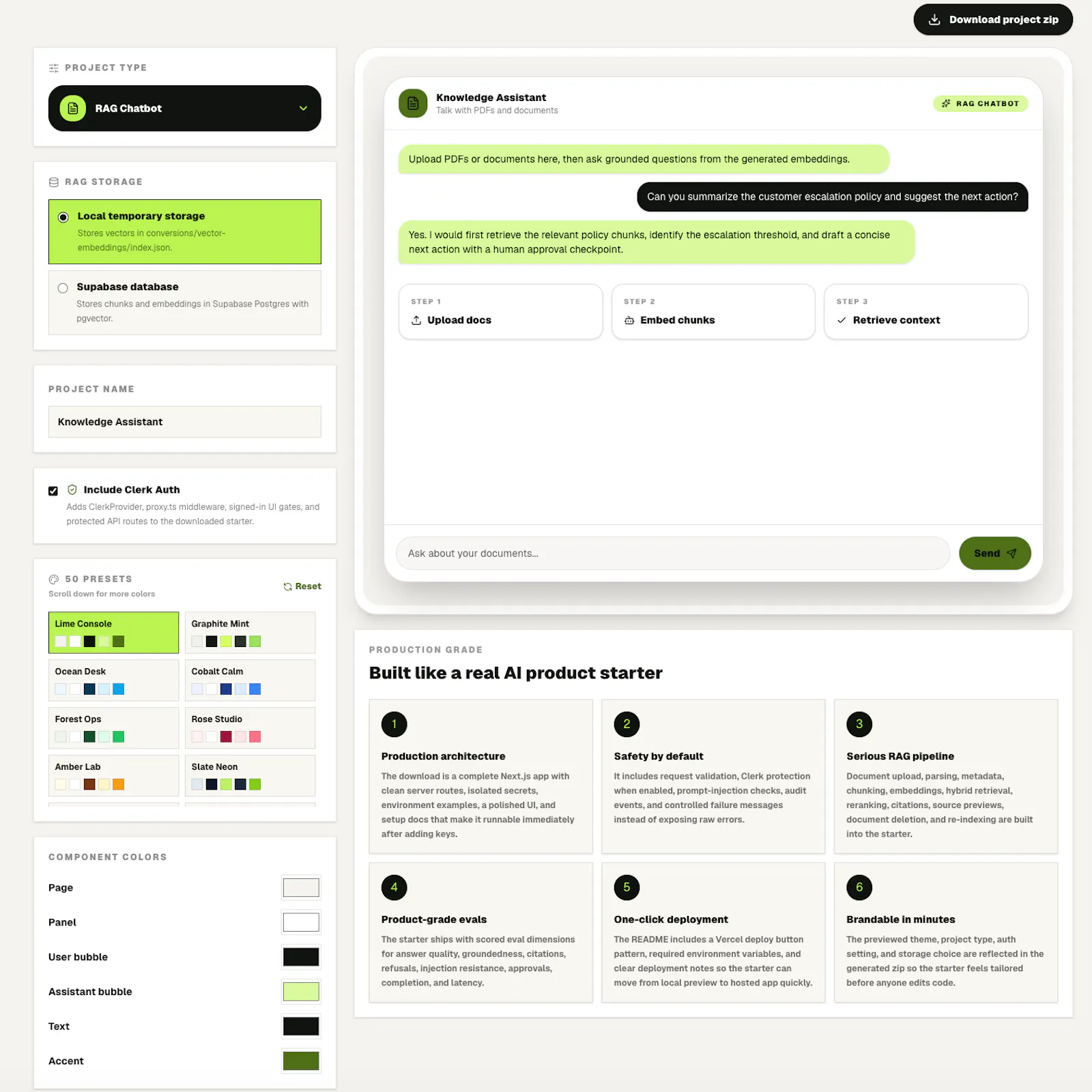 AI Project Creator screenshot 1