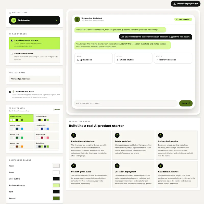 AI Project Creator screenshot 1