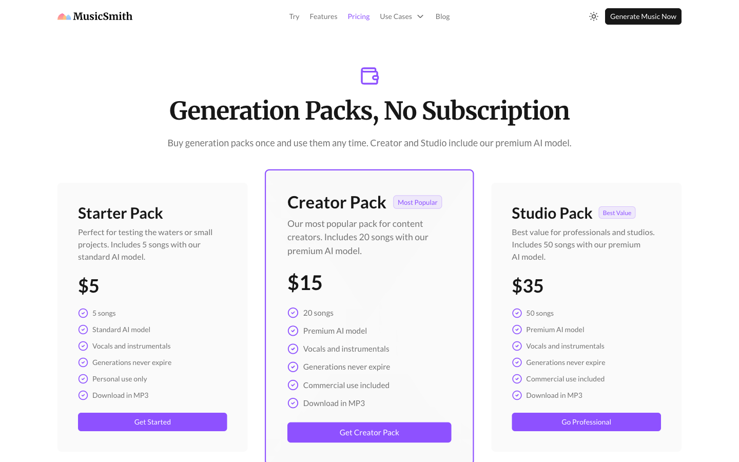 MusicSmith AI gallery image