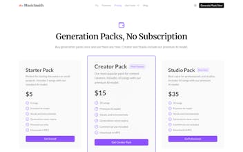 MusicSmith AI gallery image