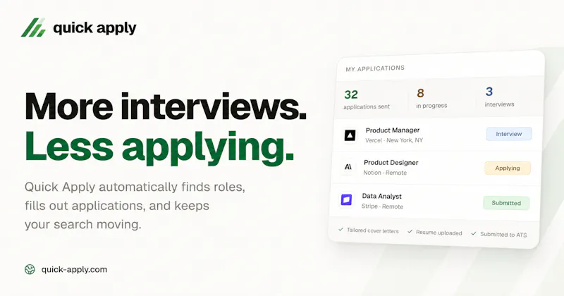 Quick Apply screenshot 1