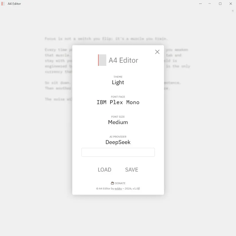 A4 Editor screenshot 6