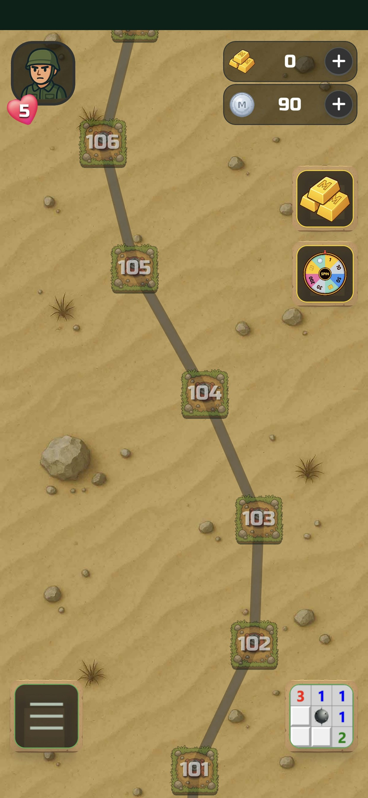 MineWars – A Minesweeper Saga - Screenshot 3 preview