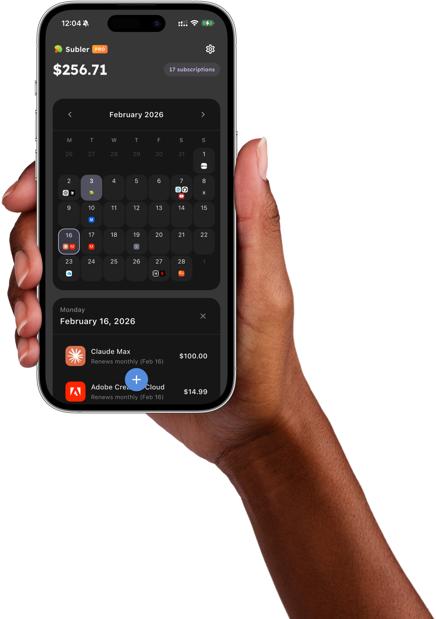Subler — Subscriptions, nothing else. - Screenshot 2 showing product features and functionality