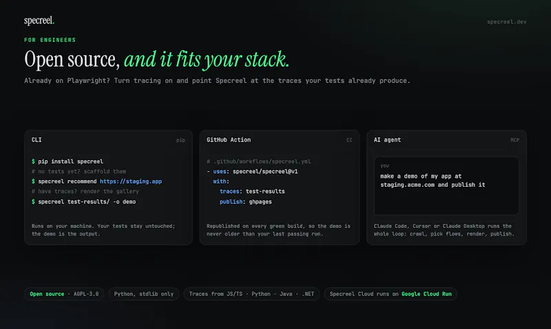 Specreel screenshot 5