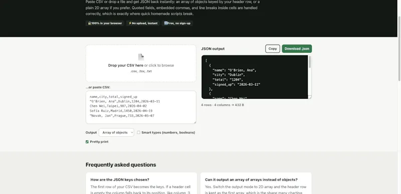 The CSV Pro screenshot 2