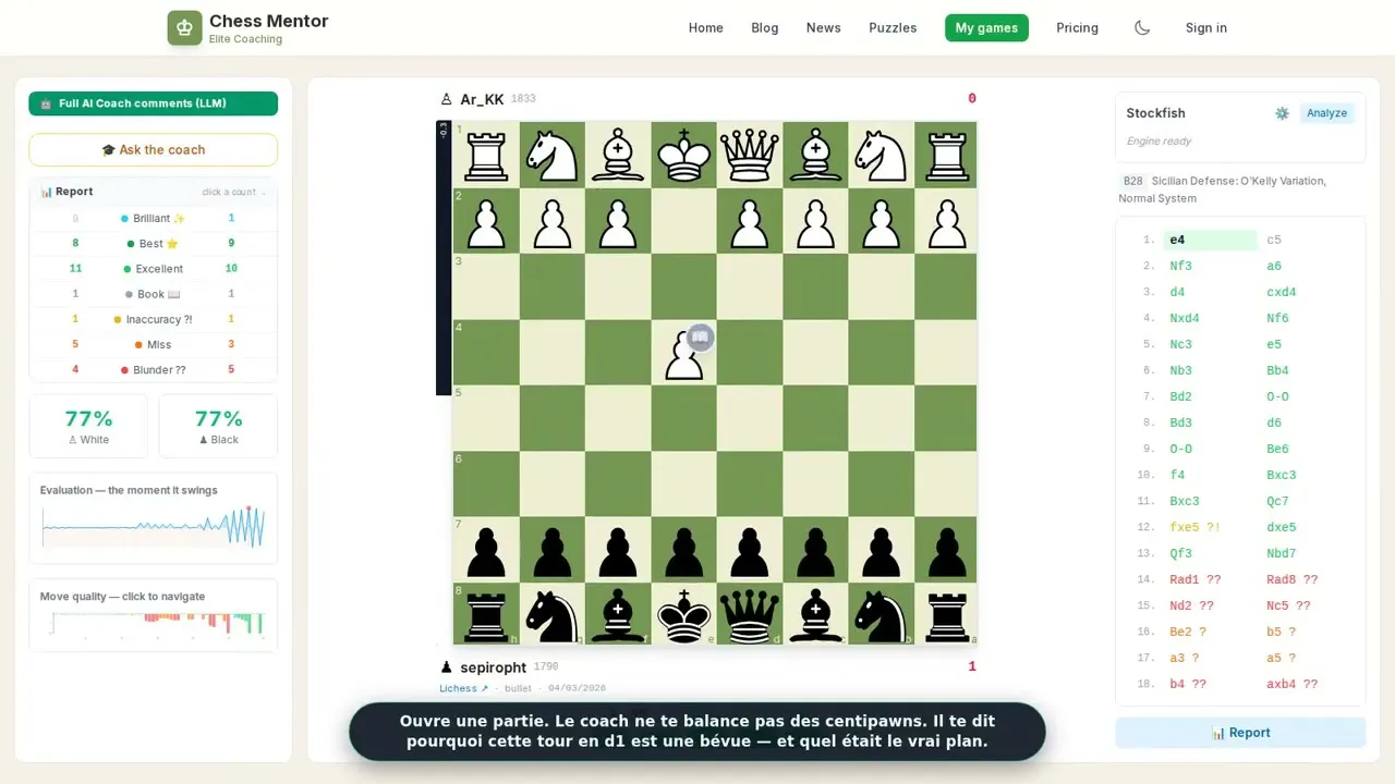 ChessMentor AI gallery image