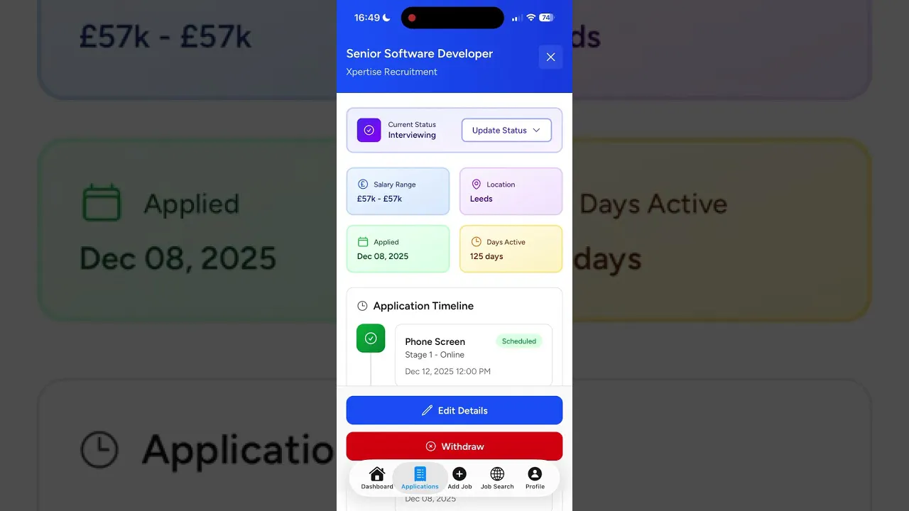 My Job Trackr gallery image