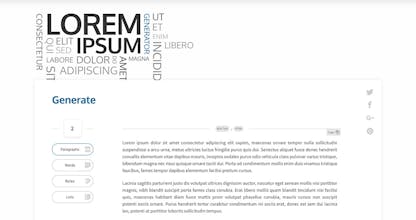 Lorem Ipsum Generator gallery image