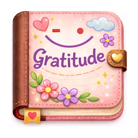 Gratitude Self Love Journal - Main product screenshot demonstrating key features and user interface
