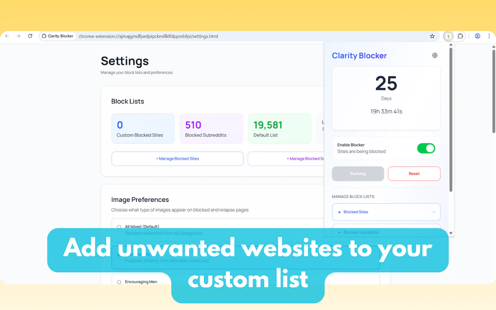 Clarity Blocker screenshot 4