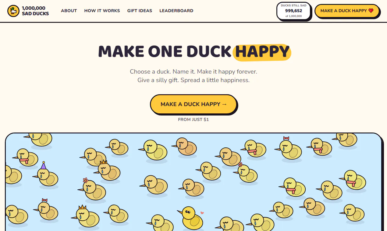 The Million Sad Ducks gallery image