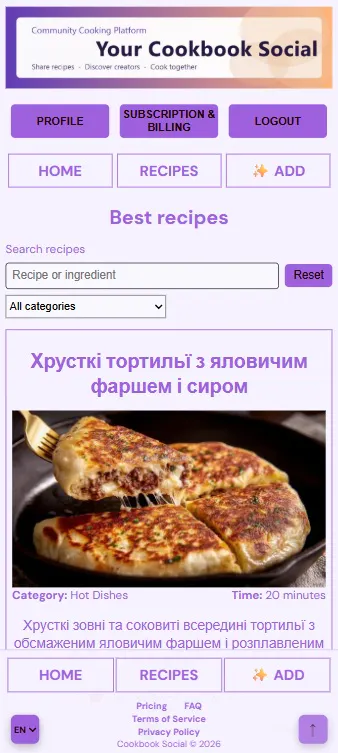 CookbookSocial gallery image