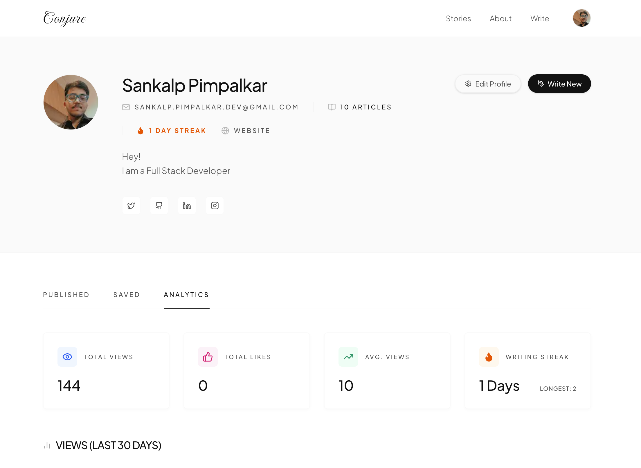 Conjure - Screenshot 3 showing product features and functionality