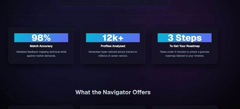 AI Career Navigator screenshot 2