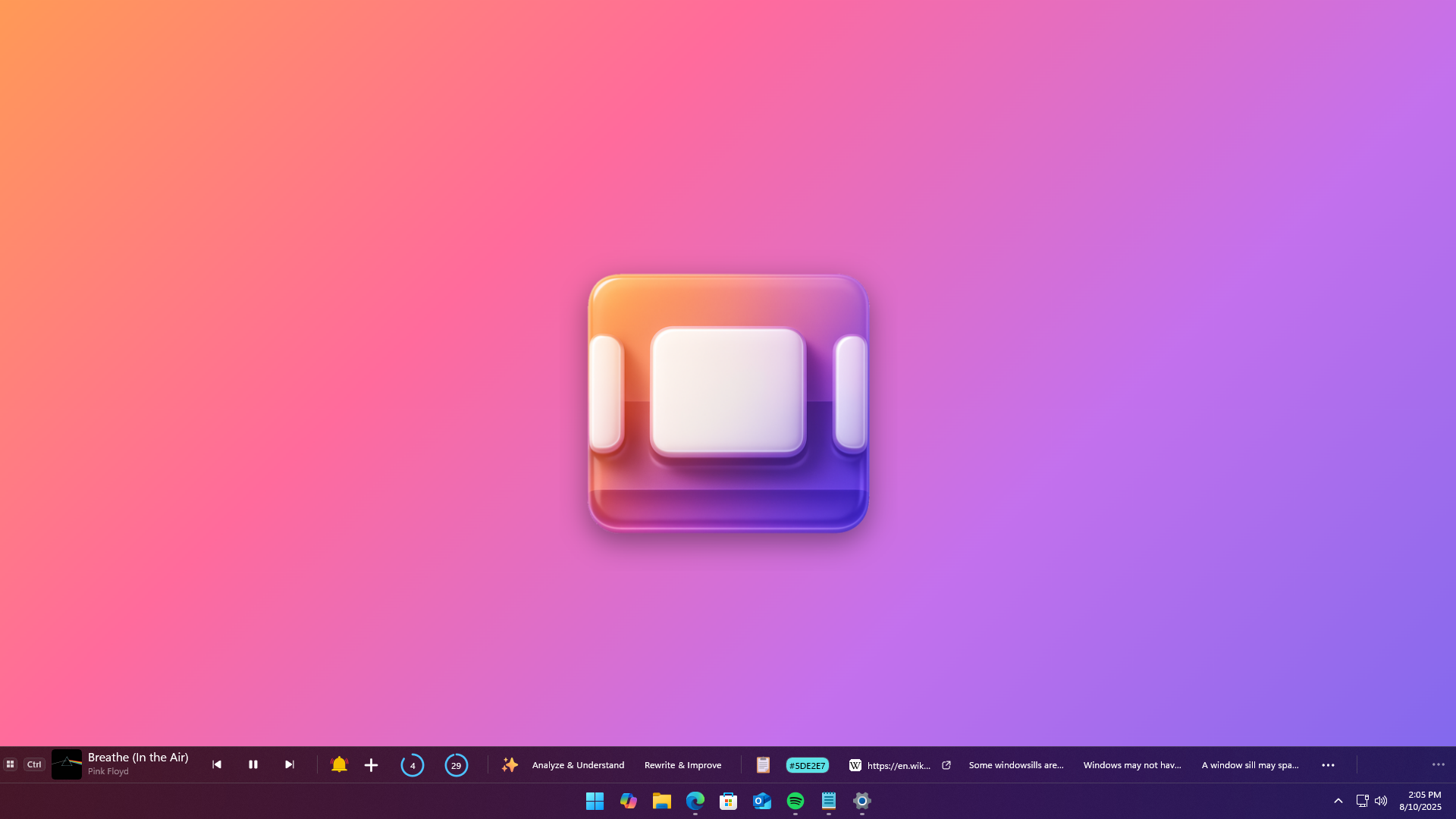 Davanzale - Barra di comando universale alimentata dall'IA per Windows media 13