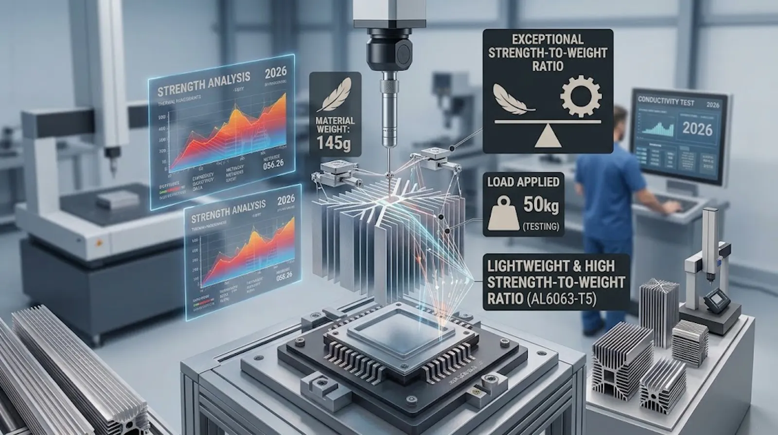 Extruded Heat Sink Manufacturing Process screenshot 3