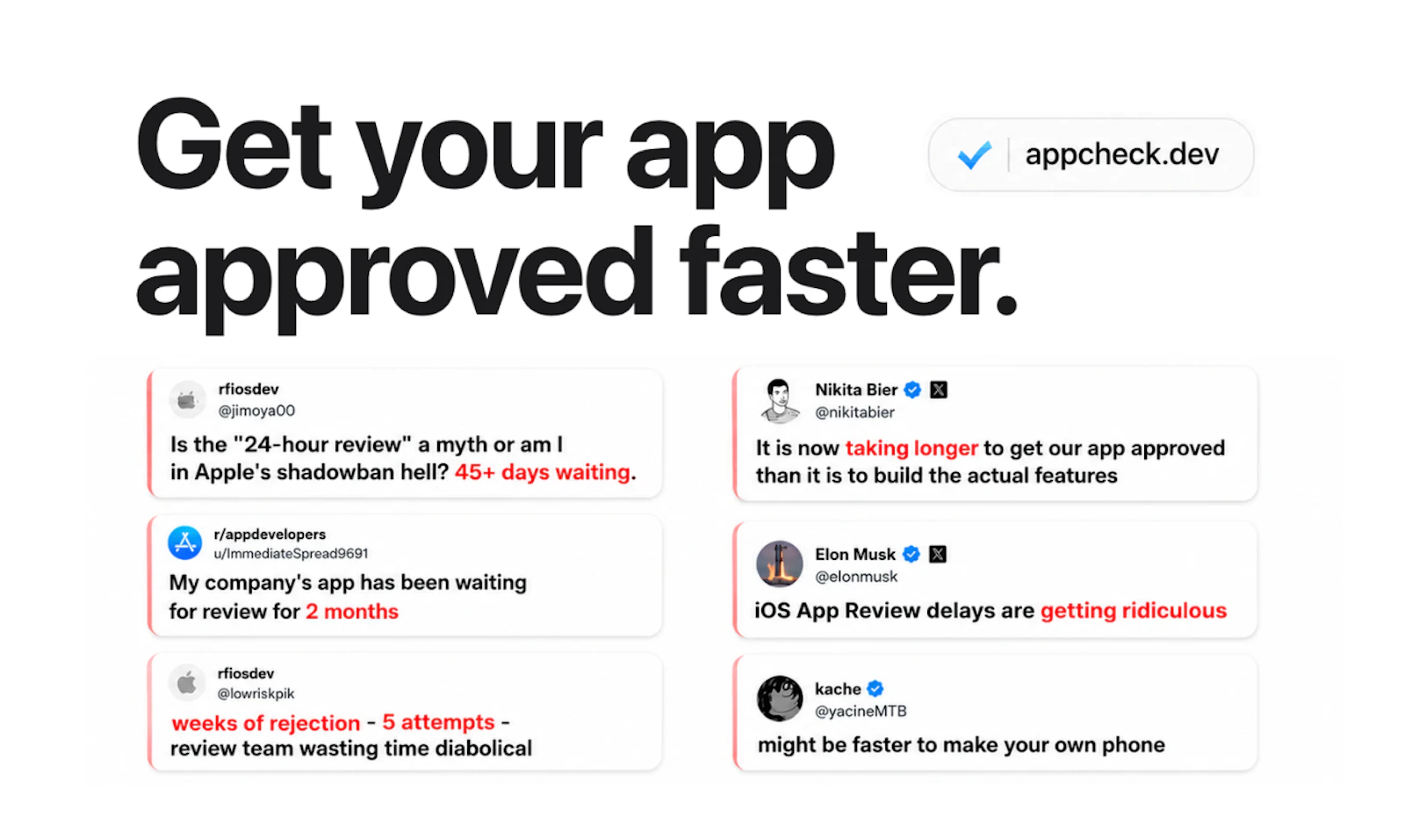 AppCheck screenshot 1