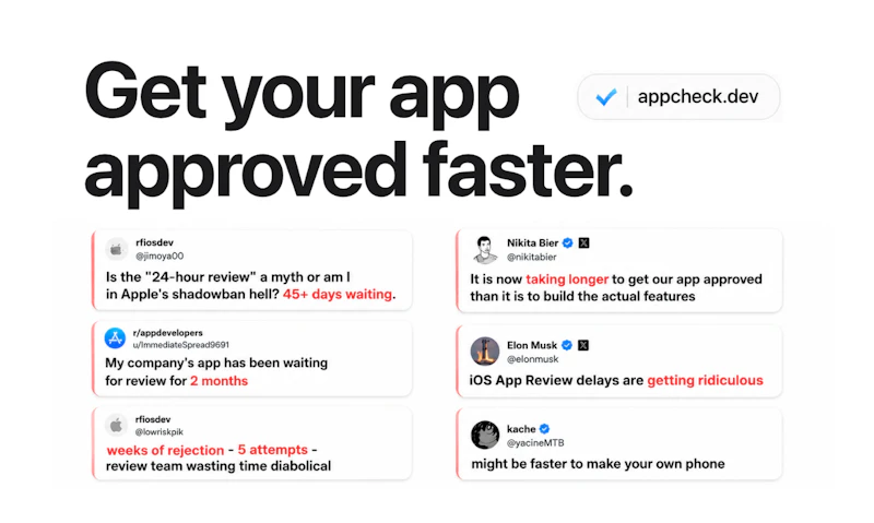 AppCheck screenshot 1