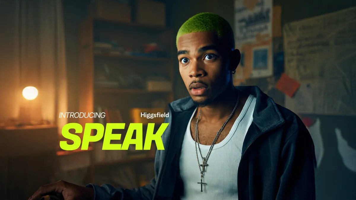 Higgsfield Speak