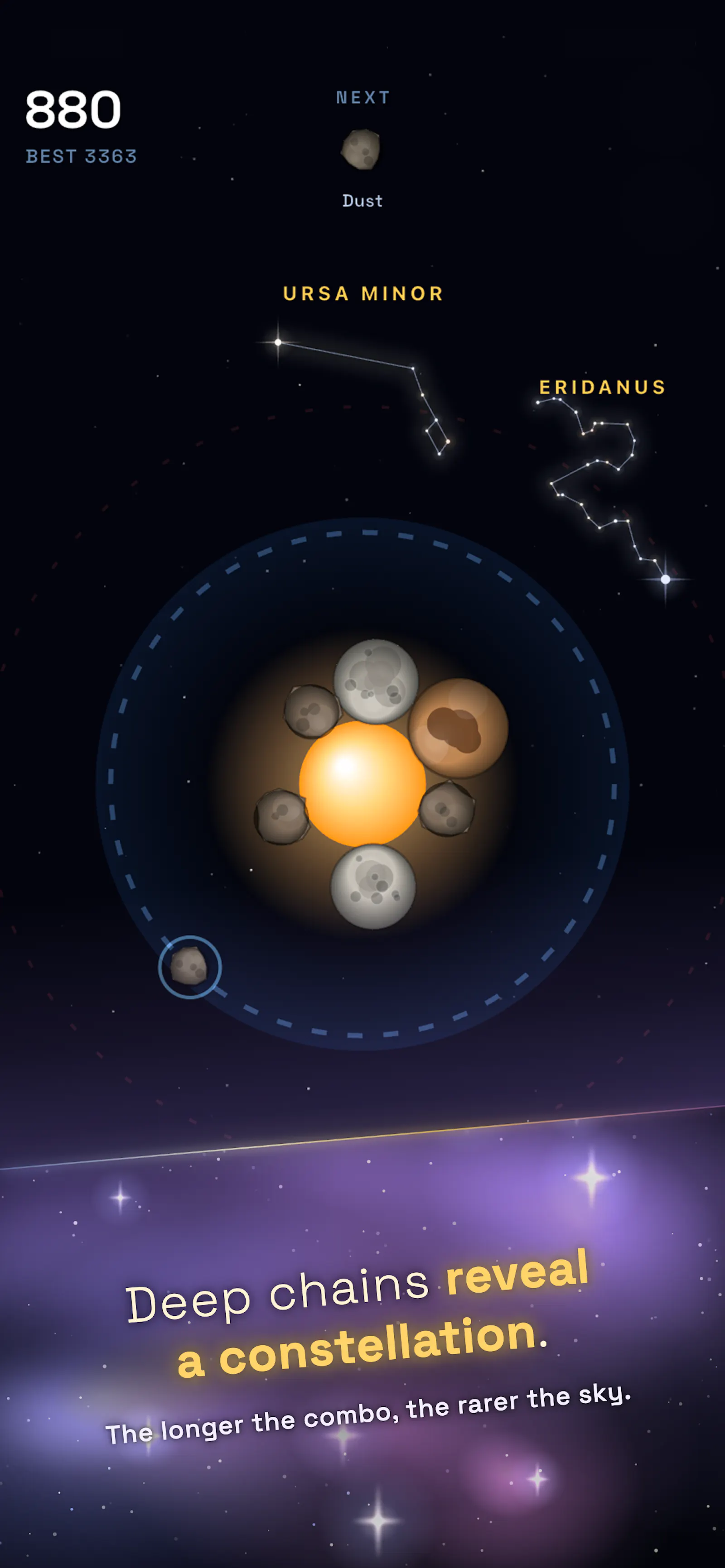 Asteria: Cosmic Drop & Merge screenshot 6