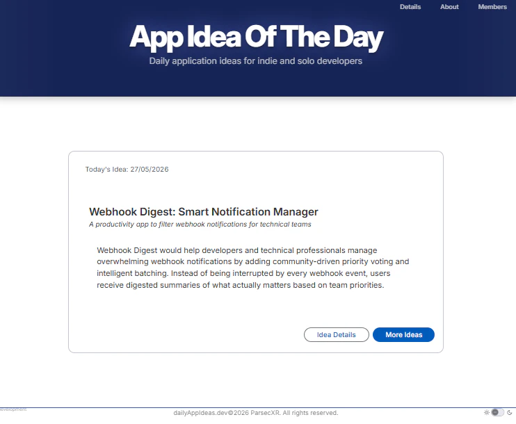 App Idea Of The Day gallery image