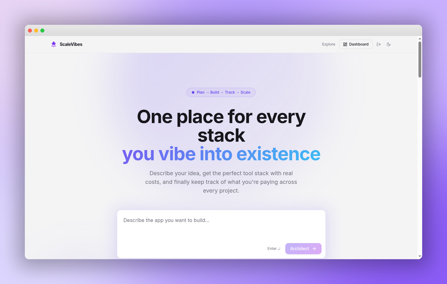 ScaleVibes — Optimize Your Vibe Stack gallery image