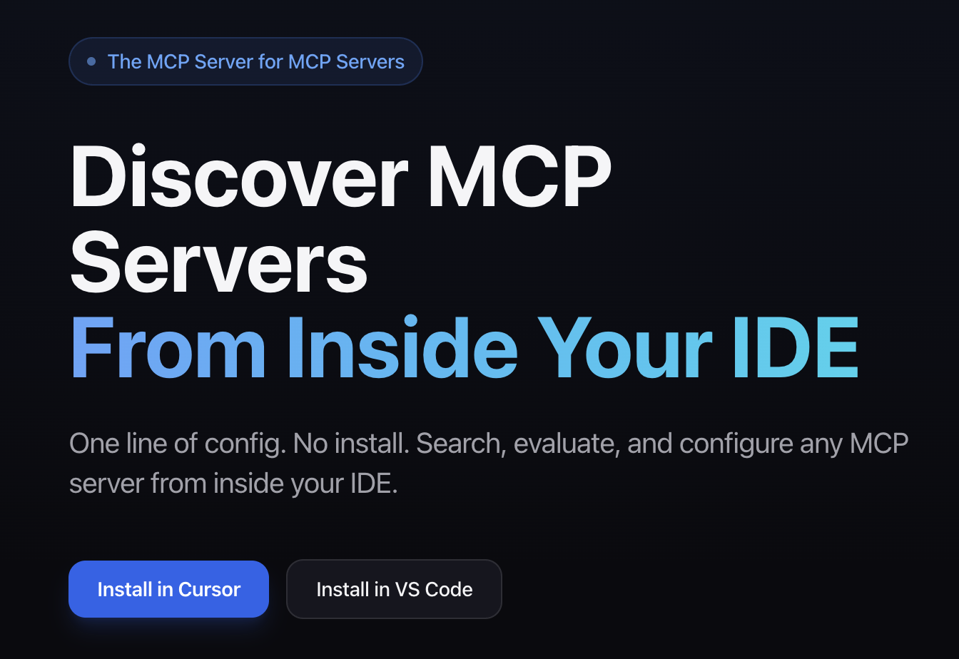 The MCP Server for MCP Servers by Stork gallery image