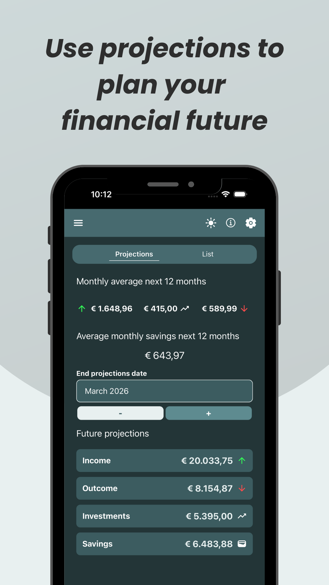 Budget Manager - Mobile App for personal finances management and planning media 5