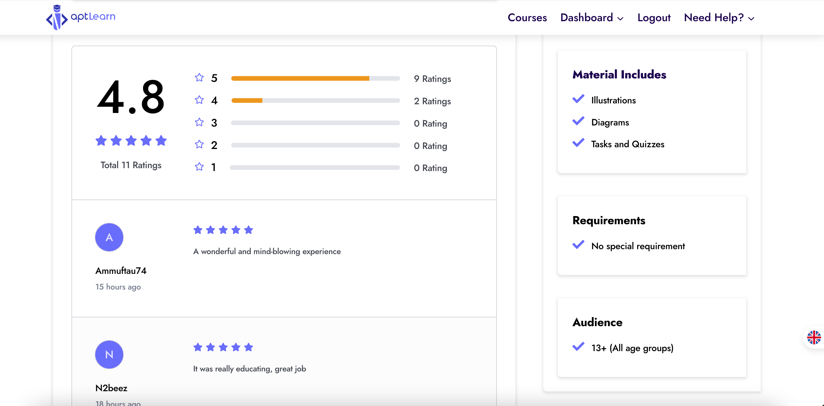 aptLearn gallery image