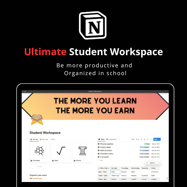 Ultimate Student Workspace