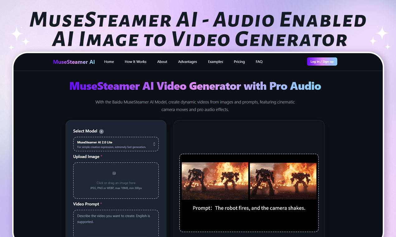 MuseSteamer AI gallery image