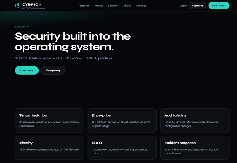 CYBRION screenshot 3