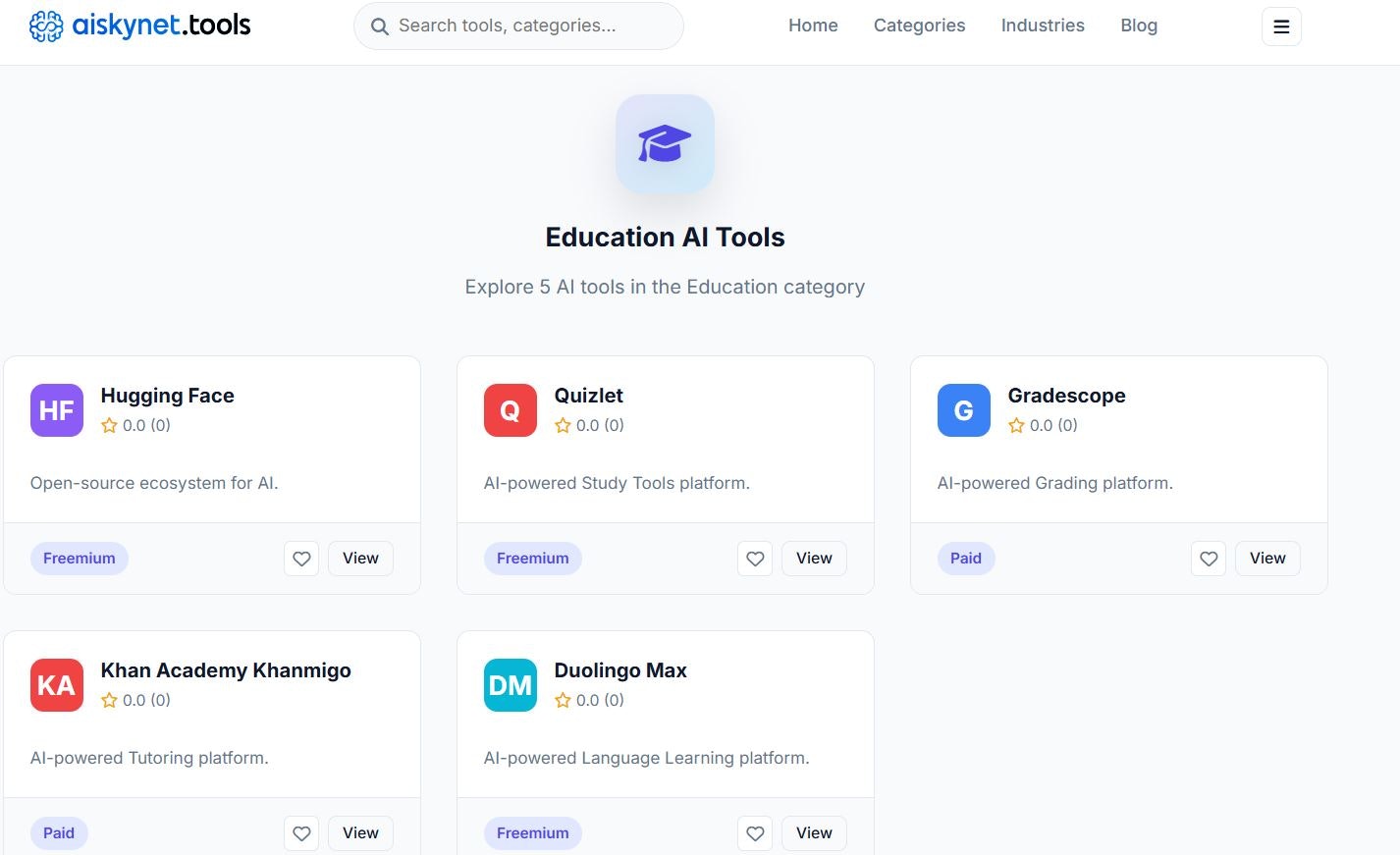 Education AI Tools - Ai Skynet  gallery image