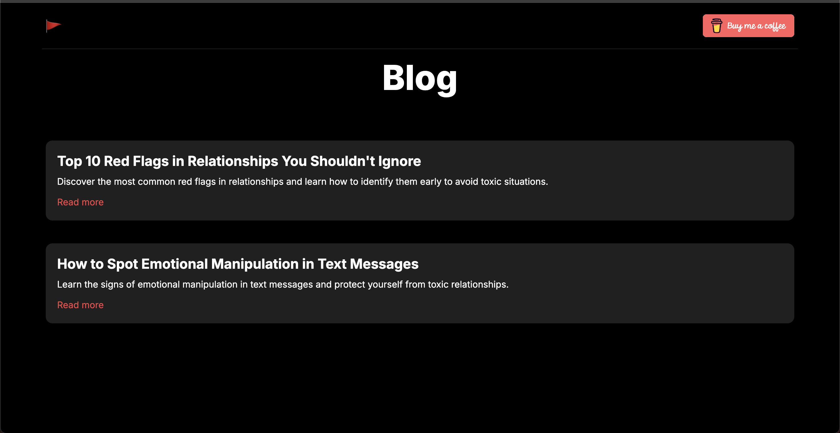 Redflags Detector Blog Section! media 1