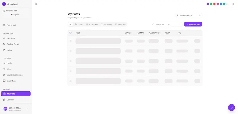 Linkedpost screenshot 4