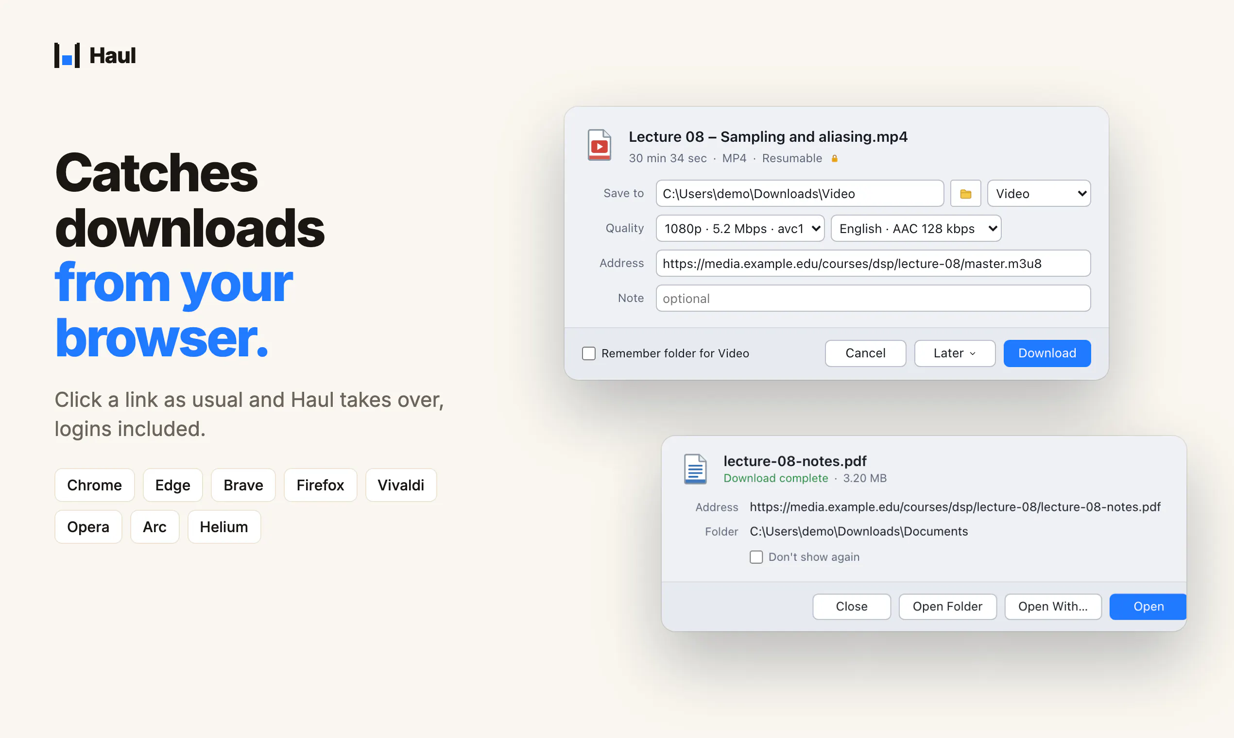 Haul - Fast Download Manager gallery image