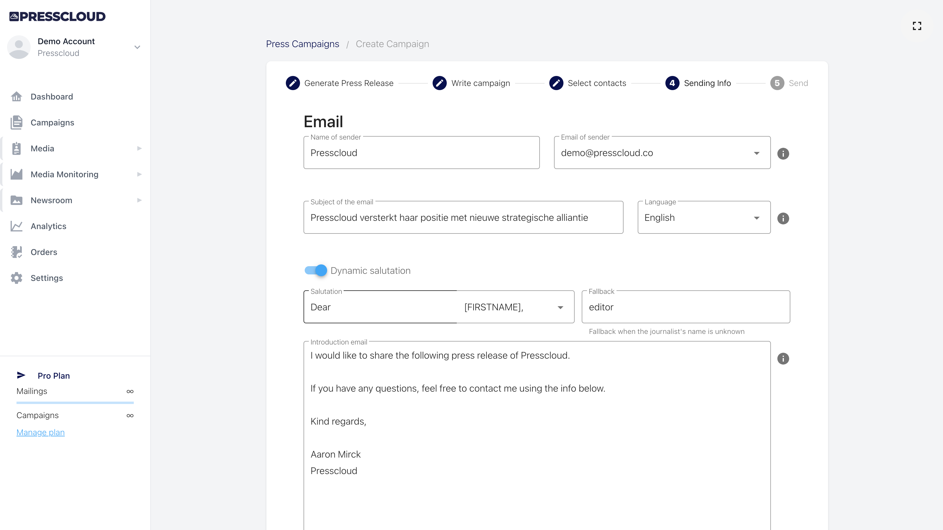 Presscloud.ai gallery image