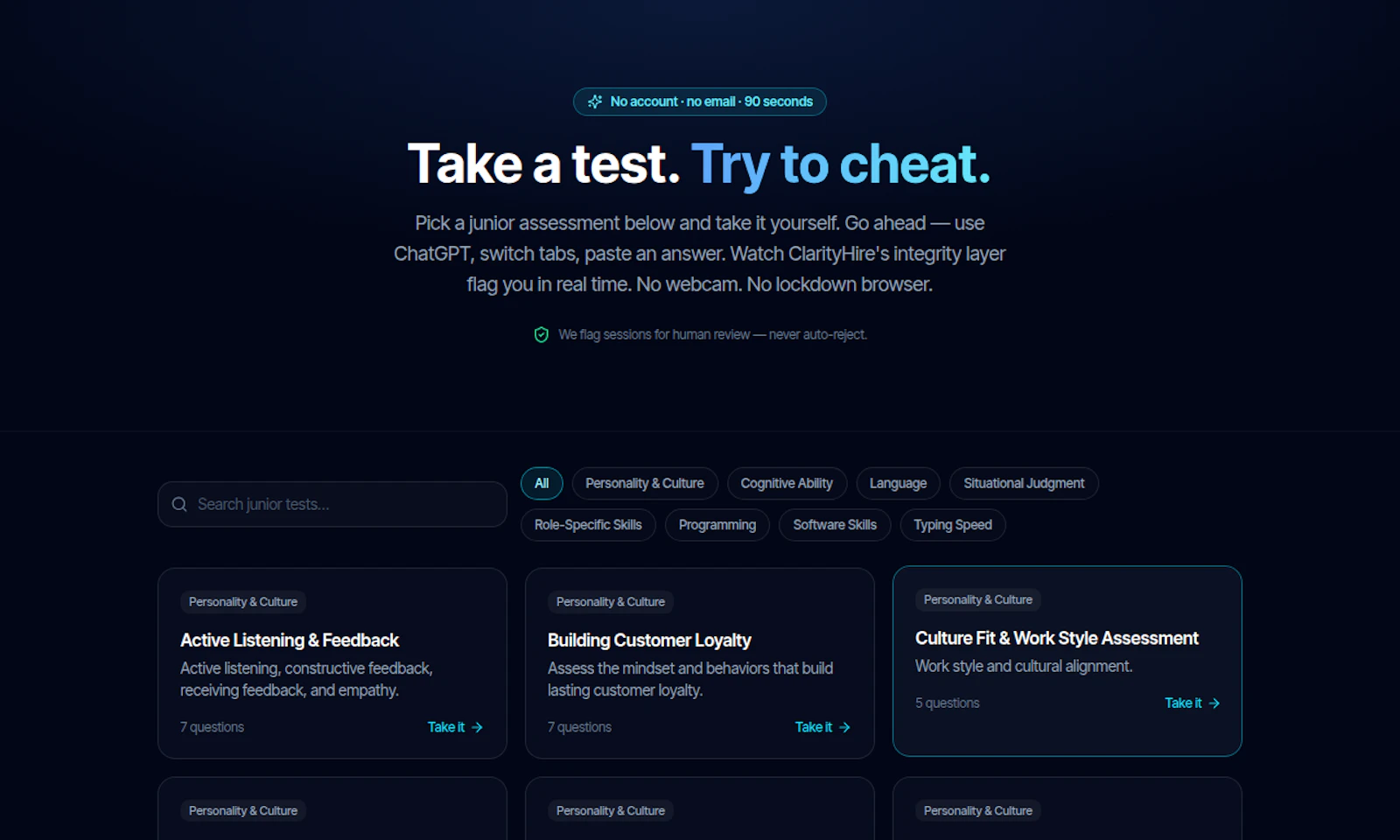 ClarityHire screenshot 5