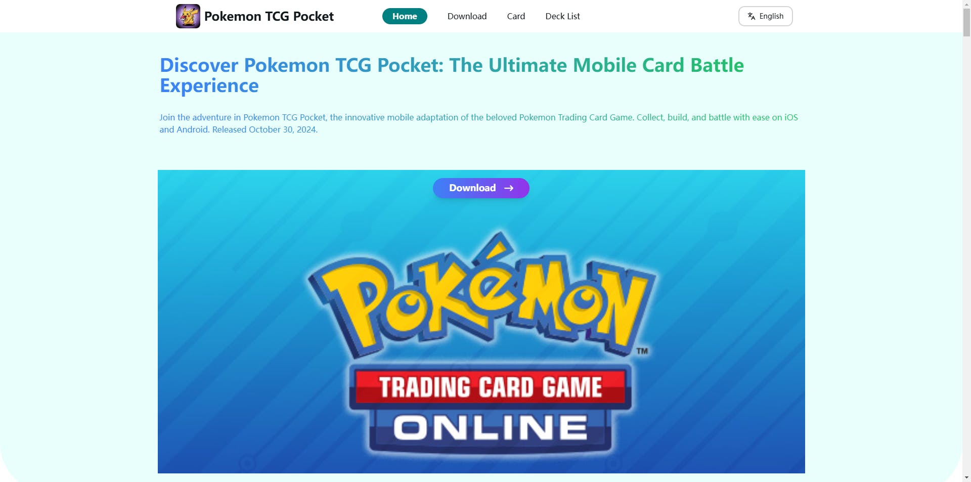 Pokemon TCG Pocket media 1